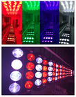 LED 8X12W Spider Beam Moving Head, LED Spider DJ Lights RGBW 96W DMX 512